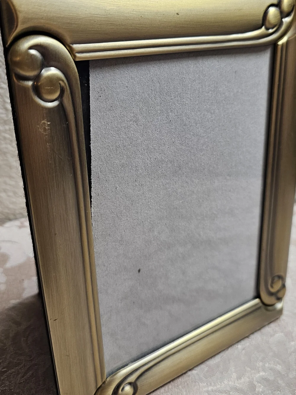 Vintage Brass Gold Tone Ornate Photo Frame - Elegant Home Accent
